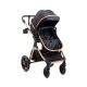 BBO Kolica za bebe X1 Dory, crna - X1BLACK