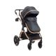 BBO Kolica za bebe X1 Dory, crna - X1BLACK
