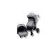 BBO Kolica za bebe X1 Dory 3u1, siva - X1SGREY