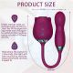 Rose vibrator (ruža vibrator) – sisanje i vibriranje (silikon) ljubičasta - EP3137017
