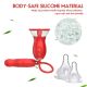 Rose vibrator 3-u-1 – lizanje, sisanje, G tačka - EP3137035