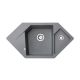 METALAC INKO Sudopera X Granitna Diamond 960×510 fi sifona 90/60 grafit - 372996
