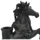 DEKOR DOM Držač za sveću HORSE 23cm XET-8050 - Black - KSN - EP2880432