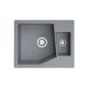 METALAC INKO Sudopera X Granitna Linea M 1.5D 620×500 fi sifona 90 grafit - 372995