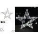 Novogodišnja svetleća LED zvezda 50cm sa 800 LED dioda hladno bele boje - XNA23020951