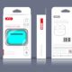 XO Futrola za slušalice F70 Airpods pro Silicone case, tirkizna - 21547-1