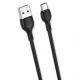XO Kabl NB200 USB Type-C 2.1A 1M, crna - 21021