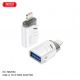 XO Adapter NB256A Otg mini usb-a u iphone, bela - 24713-1-1