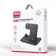 XO Punjač bežični WX033 4u1 za smart uređaje 15w, crna - 24730