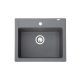 METALAC INKO Sudopera XGranitna Quadro 60 600x500 fi 90 sa sifonom grafit - 372984