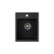 METALAC INKO Sudopera XGranitna Quadro 40 400x500 fi 90 sa sifonom crna - 152981