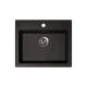 METALAC INKO Sudopera XGranitna Quadro 60 600x500 fi 90 sa sifonom crna - 161965