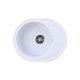 METALAC INKO Sudopera granitna xVenera M 620x500 fi 90 sa sifonom bela - 155198