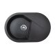 METALAC INKO Sudopera X Granitna Vesta Plus 780×500 fi sifona 90 crna - 190595-1
