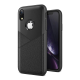 Maska za Samsung A9/ A920F/ A9s (2018) Y-Leather crna - 030238