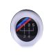 888 CAR ACCESSORIES BMW ručica menjača sa 5 brzina sa m logom silver mat-hrom - YCGK030B-5