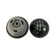 888 CAR ACCESSORIES Fiat 500 2007- ručica menjača 5 brzina crni poklopac - YCGK085B-5