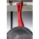 ZEPTER Tiganj sa crvenom drškom 2.5L 24cm - Z-FP2425-RHS