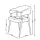 SILLA Trpezarijska Stolica Zara Krem Dark - EP3280392