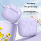 Zaštitna futrola Flower za Airpods 4 ljubičasta - 618006