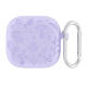 Zaštitna futrola Flower za Airpods 4 ljubičasta - 618006