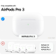 Zaštitna futrola za Airpods 3 Pro crvena - 621862