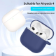 Zaštitna futrola za Airpods 4 svetlo plava - 614561
