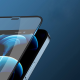 Zaštitno staklo za iPhone 12/ 12 Pro crno Nillkin PC Shatterproof - 048594