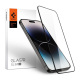 Zaštitno staklo za iPhone 14 Pro crno Spigen GLAS.-tR slim HD - AGL05221