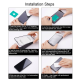 Zaštitno staklo za Samsung Galaxy Z Flip 7 crni Tempered glass Nillkin CP+ Pro - 223467