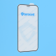 Zastitno staklo Tempered glass Teracell Titan 2.5D za iPhone 12/12 Pro 6.1 crni - 217570