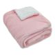 eHomeLiving Ćebe sa krznom 150x200cm roze - ZB066-ROZE