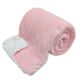 eHomeLiving Ćebe sa krznom 150x200cm roze - ZB066-ROZE