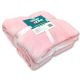 eHomeLiving Ćebe sa krznom 150x200cm roze - ZB066-ROZE