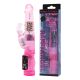 Roze zeka vibrator sa rotirajućim perlama - 037011-1