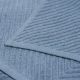 DEKOR DOM Frotir prekrivač ZIG ZAG GRANDE 200x210 - JEANS 24 - EP2880063