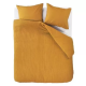 VIKTORIJA Jorganska navlaka + 2 jastučnice flanel yellow double - VLK000255-yellow