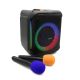 KARAOKE Bluetooth Zvučnik DP-1741 PLUS sa dva mikrofona, crna - ZV1188