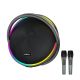 Zvučnik bluetooth Moxom MX-SK106 sa dva mikrofona crni - EP3168996