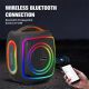 Bežični Bluetooth zvučnik BKK B46A sa dva mikrofona crni - EP3166530