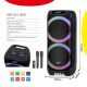 Bežični Bluetooth zvučnik NDR-1312 (DSP) 80W 2*12 inca sa dva mikrofona crni - EP3148335