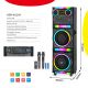 Bežični Bluetooth zvučnik NDR-M1104 60W 2*10 inca sa dva mikrofona crni - EP3148344