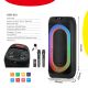 Bežični Bluetooth zvučnik NDR-818 60W 2*8 inca sa dva mikrofona crni - EP3148341