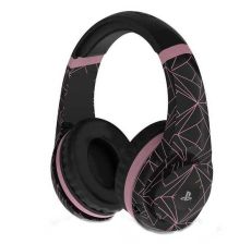 PS4 Rose Gold Edition Stereo Gaming Headset - Abstract Black - 035823