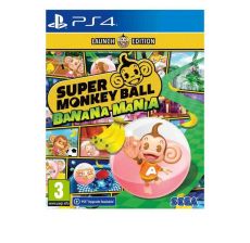 PS4 Super Monkey Ball: Banana Mania - Launch Edition - 042422