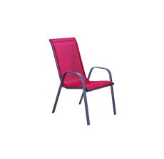 Green Bay Baštenska stolica – crvena Como - 051111