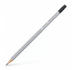 FABER CASTELL Grafitna olovka Grip, siva HB 117000 - 07348