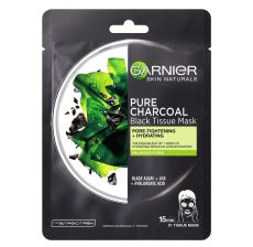 Garnier Skin Naturals Tissue Mask Pure Charcoal Maska za lice - 1003009684