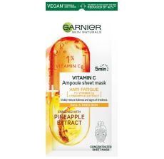 Garnier Skin Naturals maska u maramici sa sadržajem ampule vitamin C za umornu kožu 15g - 1003018447