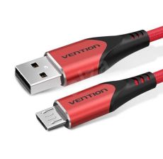 VENTION USB 2.0-A na Micro-B kabl, 1m / Aluminum crveni (COARF) - 103150
